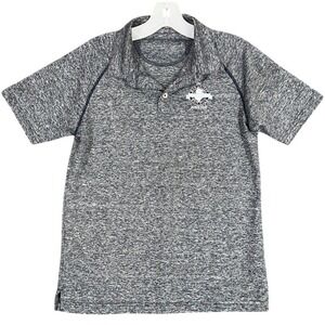 Garb Shirt Boys large Black Performance New Jersey Junior Golf Polo Short Sleeve